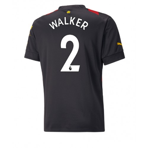 Manchester City Kyle Walker #2 Bortedrakt 2022-23 Kortermet Manchester City Kyle Walker #2 Bortedrakt 2022-23 Kortermet